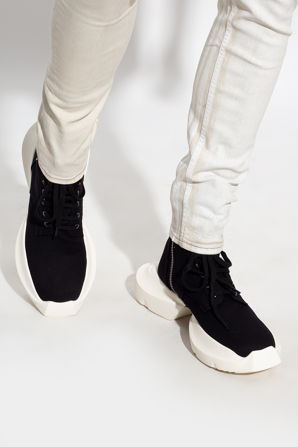 Rick owens drkshdw store high top sneaker